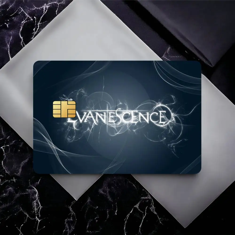 The Band E-Evanescence Credit Card Skin Stickers for Bank Card Bus Metro Card Sticker Waterproof Gift