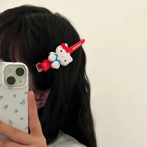 سانريو كيتي كلمة واحدة الشعر كليب ميلودي الشعر كليب كورومي الكرتون Kawaii فتاة الشعر كليب الانفجارات كليب الشعر إكسسوارات هدية أفضل 7 مبيعات للطفل على قيد الحياة عزيزي طفلي - رقم 6