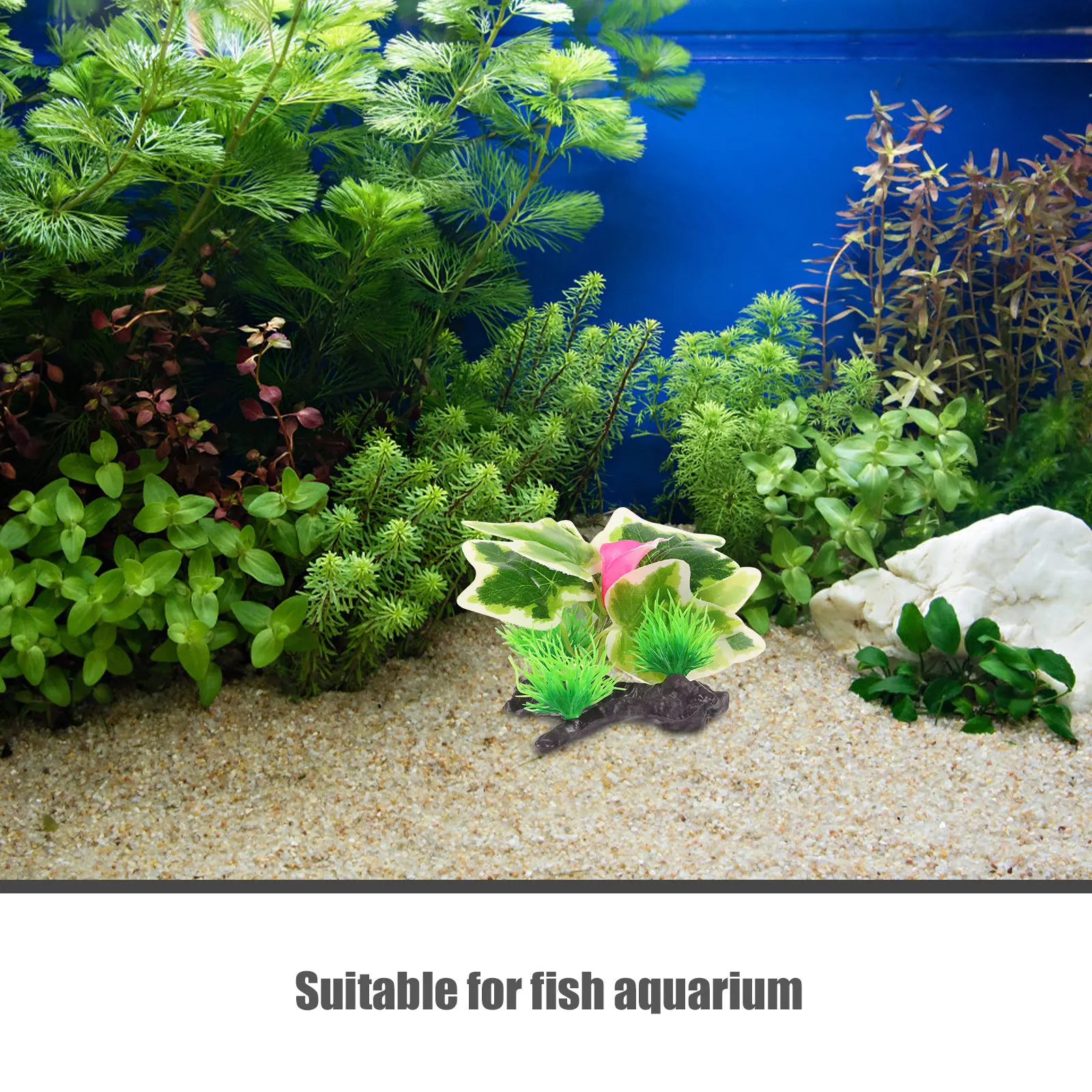 Realistic Pink Fake Aquarium P - огляд і ціна Non Planted Aquarium Fish