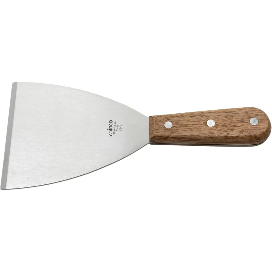 

Blade Scraper 4.5-Ih by 4-Ih Stainless Steel Brown Medium