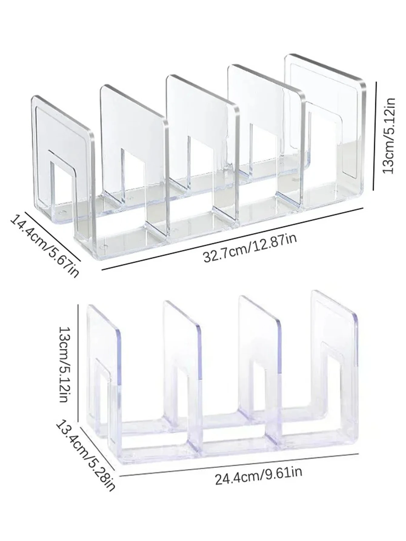 Clear Acrylic Handbag Storage Rack Women Handbag Divider Closet Divider Luxury Partition Organizer Display Storage Hodlers