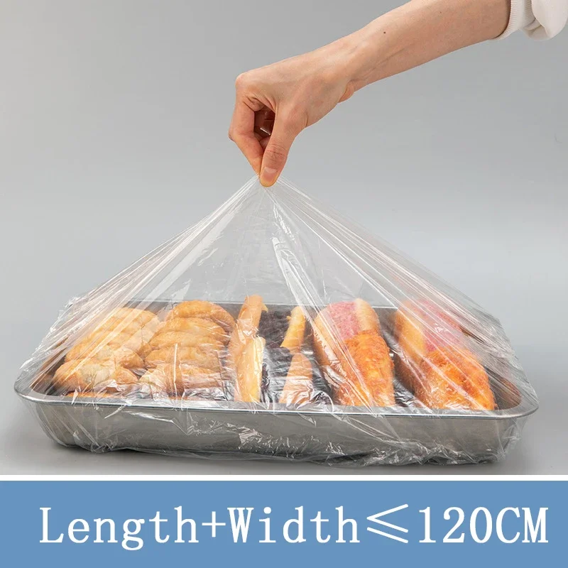 كيس بلاستيك للاستعمال مرة واحدة بفم مرن ، آمن على الغذاء ، حفظ طازج ، منظم مطبخ ، من من من الخارج