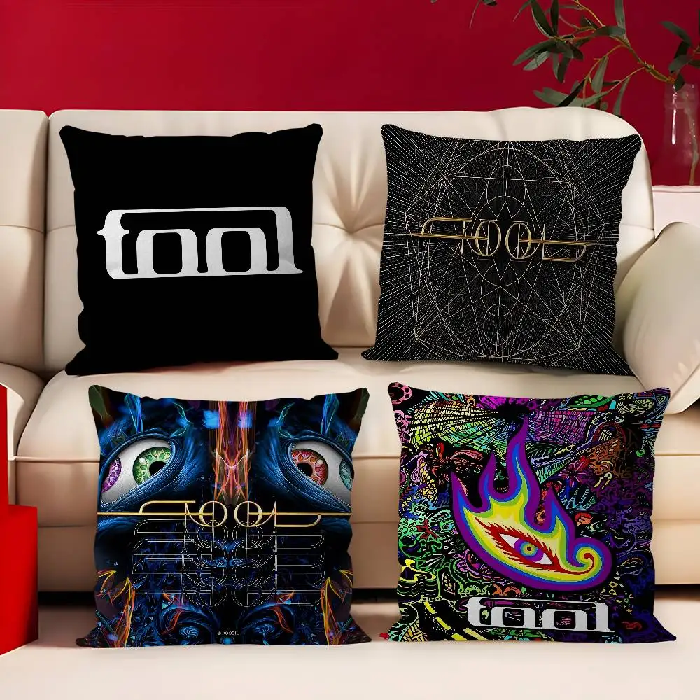 Band T-ToolS Music Cushion Cover Car Throw Pillow Case For Sofa Car Christmas Gift 40x40cm 45x45cm