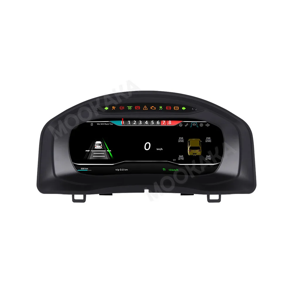 Car LCD Dashboard For Volkswagen Tiguan 2010-2017 Digital Cluster Instrument Panel Cockpit Multifunctional Speedometer