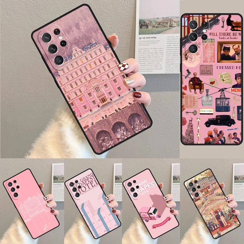 The Grand Budapest Hotel Movie phone case Cover For Samsung Galaxy S24 S25 Ultra S21 S22 Ultra S10E Note 10 Plus 20 FE S23