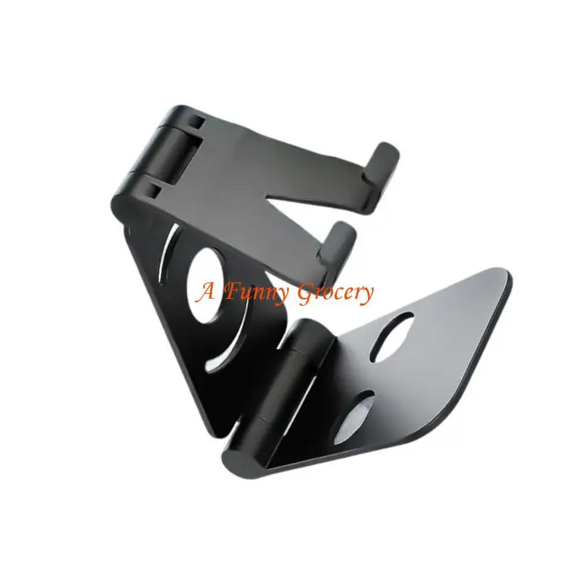 652E Adjustable Cellphone Cradle Holder Mount Foldable Stand for Watching Video
