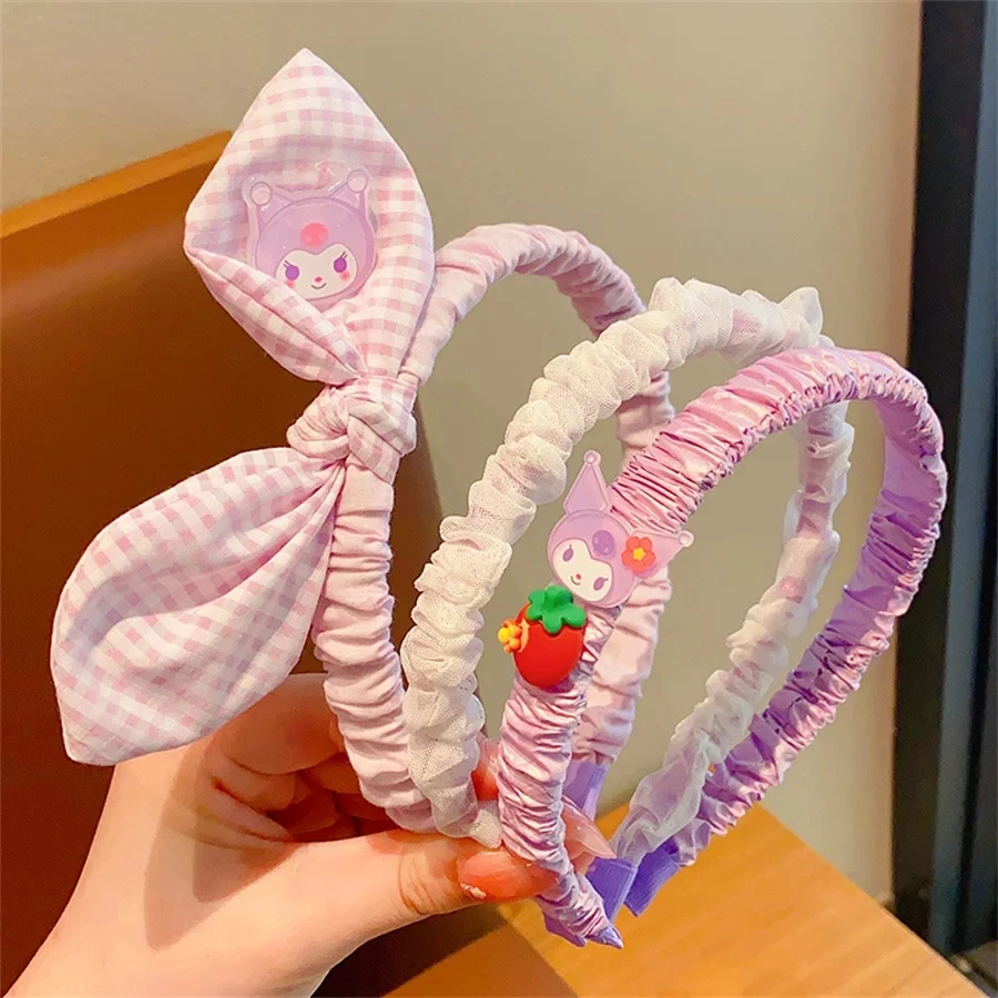 3Pcs/Set Children Cute Colors Cartoon Flower Hairbands Headwears Girls Lovely Sweet Hair Hoop Kids Hair Accessories Fashion new