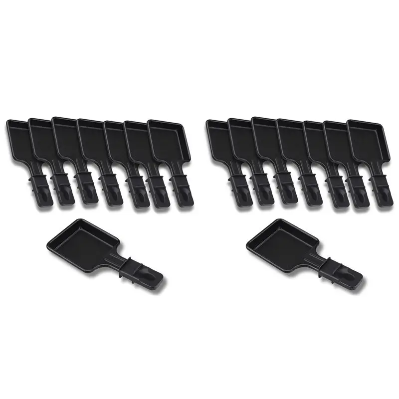 【THANKSGIVING DAY】16X Non-Stick Raclette Pans,Mini Square Raclette,Compatible With Tefal Raclette Machine