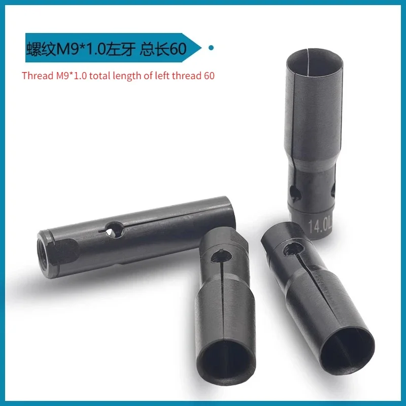 1PC 20# left tooth XT320 3.0-21.5mm Fedek Barload Automatic Bar Feeder M9*1.0 Left Thread Spring