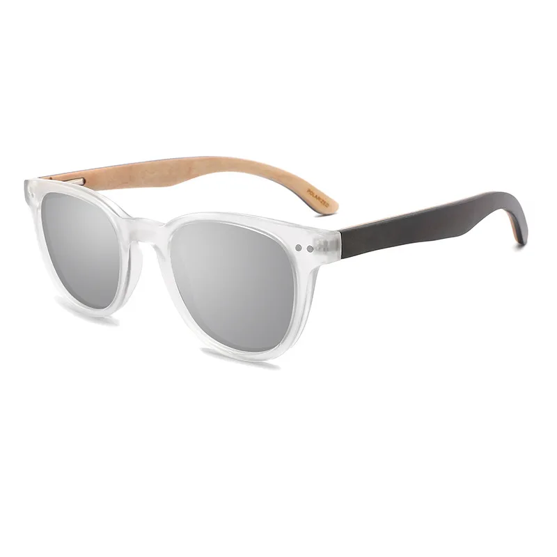 ShinyCoCo Luxusmarke, grenzüberschreitende, hochwertige, doppellagige Holz-Sonnenbrille mit Beinen, polarisierte Sonnenbrille, Reisnagel, Bambus und Holzbrille
