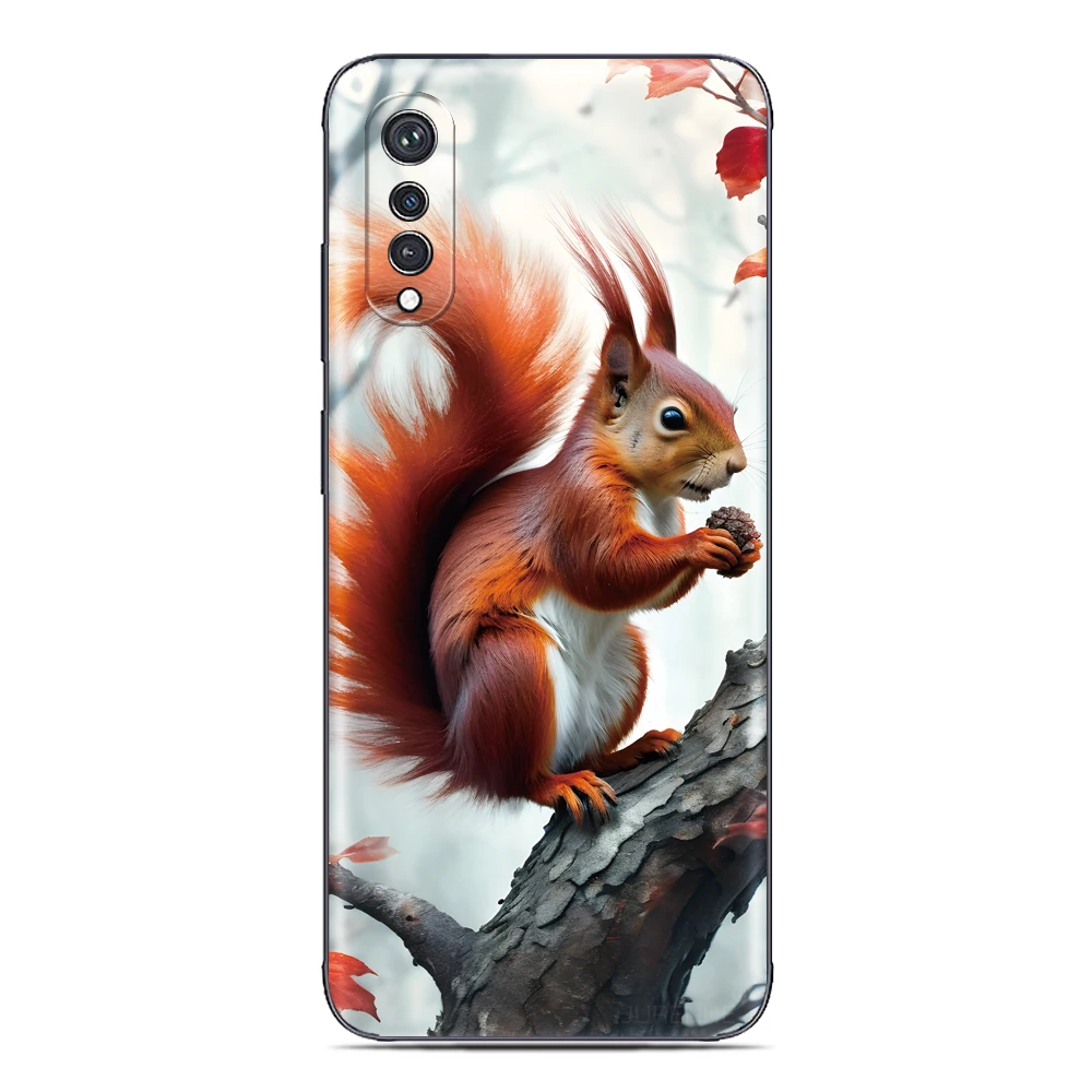 السنجاب مضحك قضية الهاتف آيفون 17 16 15 12 11 برو ماكس الهواء 16e X XS XR 7 زائد SE SE2 2020 SE3 2022 آي بود تاتش 7 6 5 غطاء #5