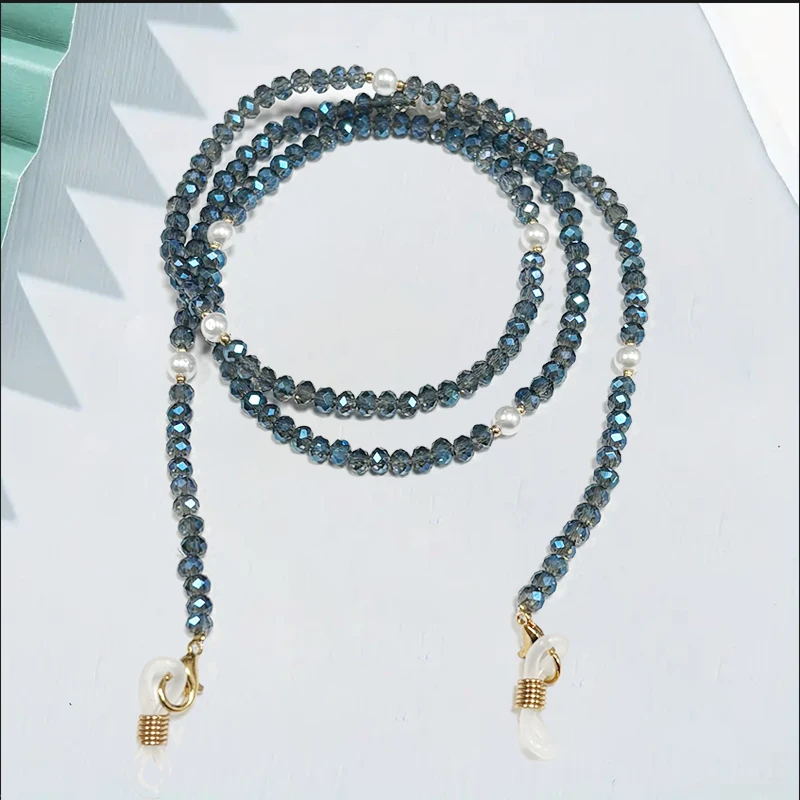 

Colorful Crystal Multifunctional Chain Glasses Anti Slip Hanging Chain Hanging Rope Glasses Strap