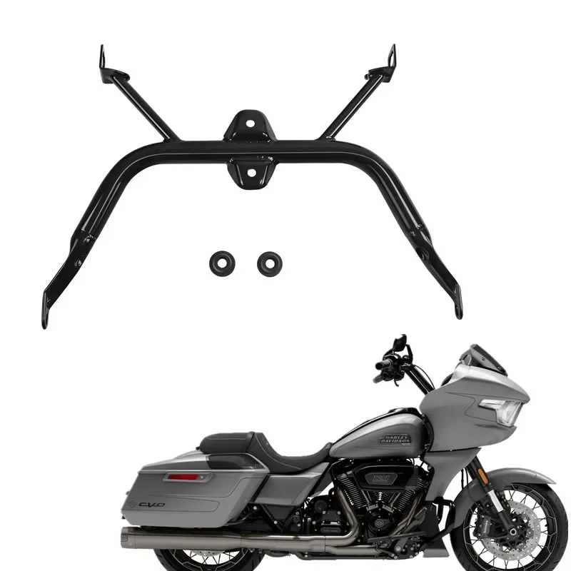 

Для Harley Touring CVO Road Glide FLTRXSE 2023-2024 мотоцикл черный обтекатель опорный кронштейн аксессуары для мотоциклов