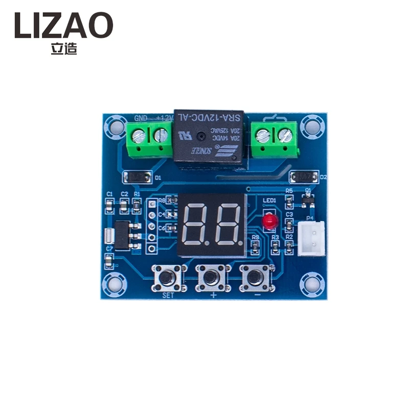 LIZAO XH-M214 12V Automatic Irrigation Module Digital Soil Humidity Controller Sensor Board for Garden Plants