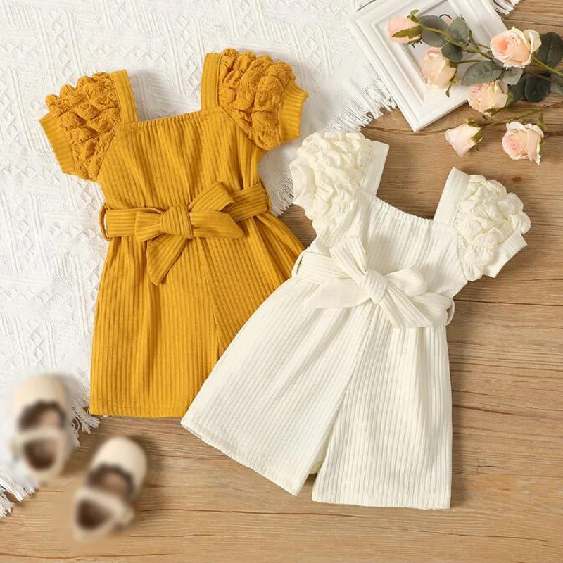 New girl baby fashion jumpsuit short