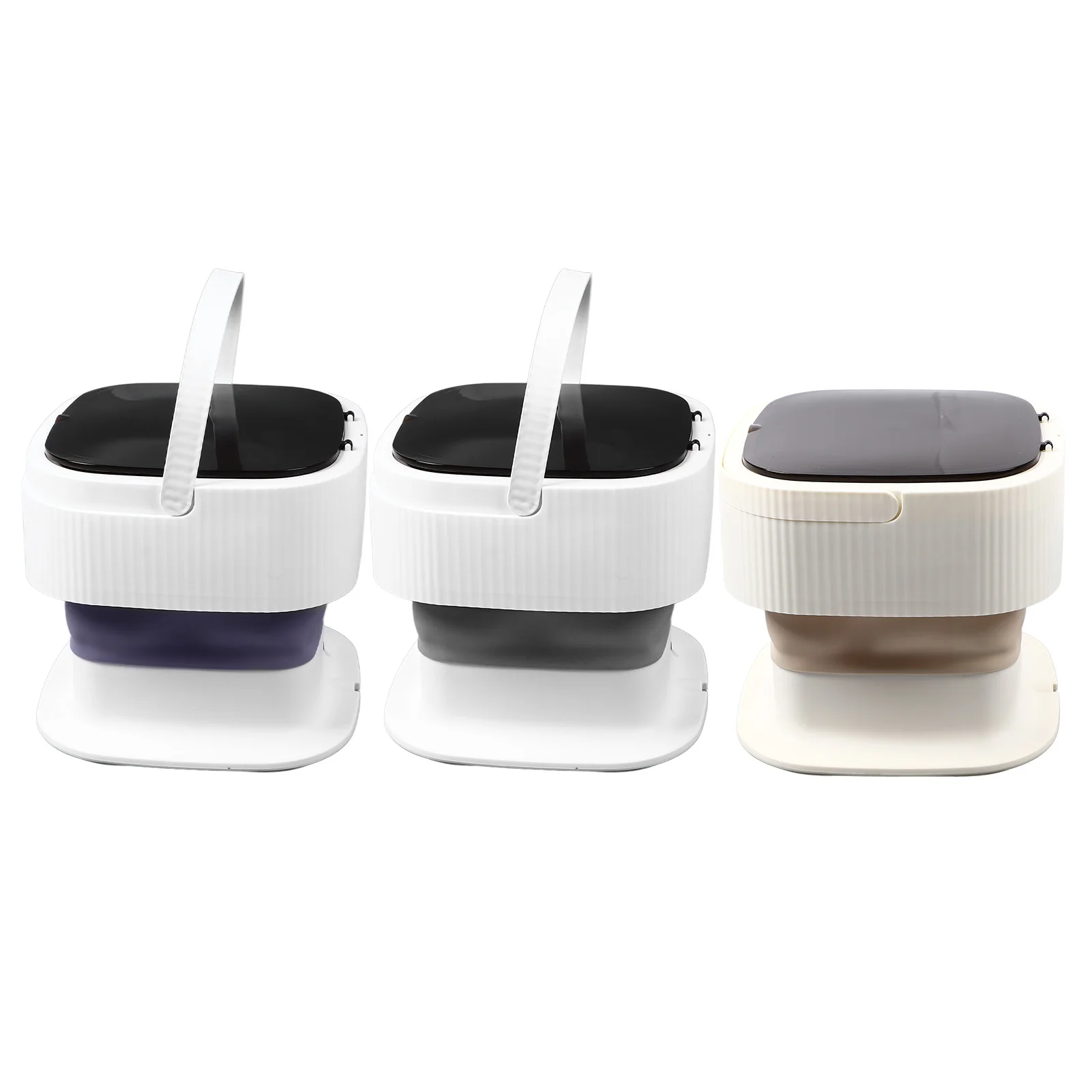 Складная Стиральная машина, компактная, с вилкой Стандарта США, от 100 до 240 В, Глубокая очистка, 3 режима, портативная мини-шайба для детской одежды, бюстгальтера