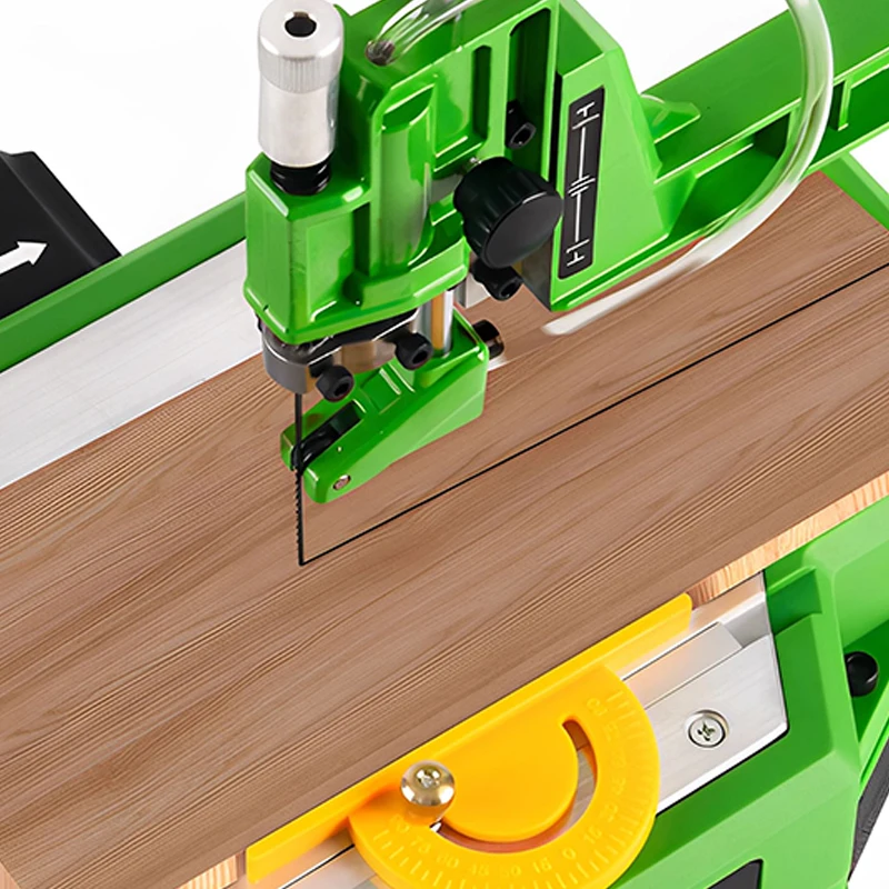Electric Desktop Curved Saw Jig Saw Multifunctional Latte Wire Saw for Household Woodworking Hollow Engraving