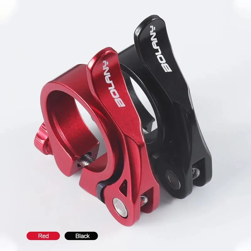 BOLANY Bicycle Seatpost Clamp 31.8/34.9mm Bike Seatpost Clamp Aluminum Alloy Seat Clamp For MTB Road Bike Accessories