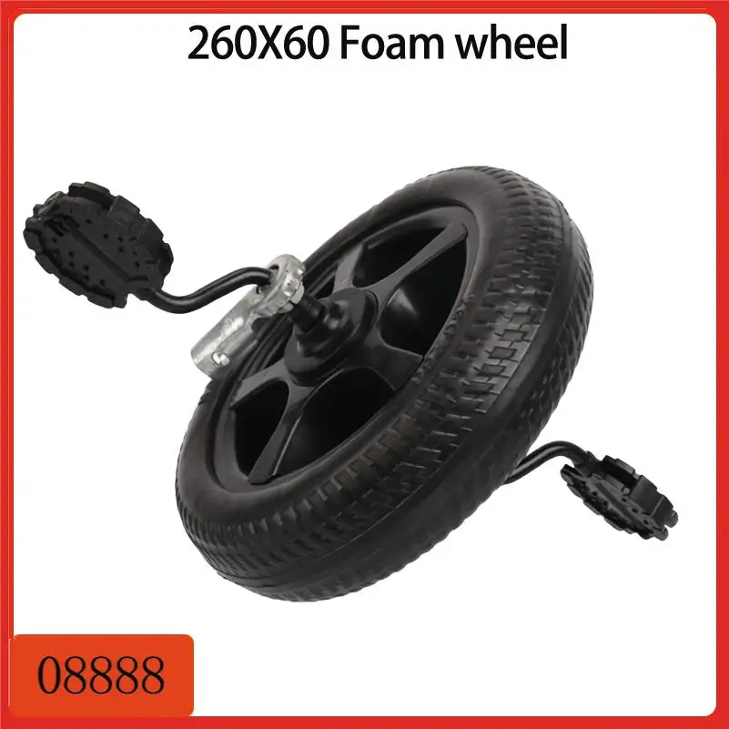 260x60スクーター三輪車および四輪手押し車用防爆インフレータブルホイール交換タイヤ