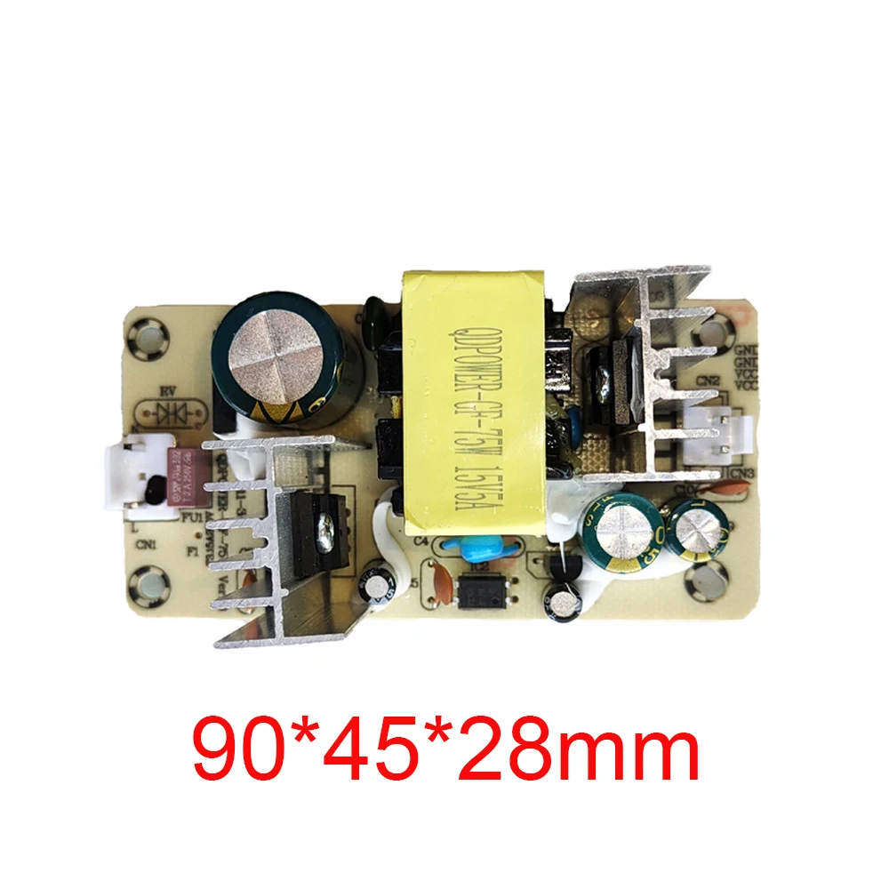 15V 5A Switching Power Supply Module AC-DC Convertor AC100-240V to DC15V 5A 75W Step-down Power Supply Board Bare Power Module