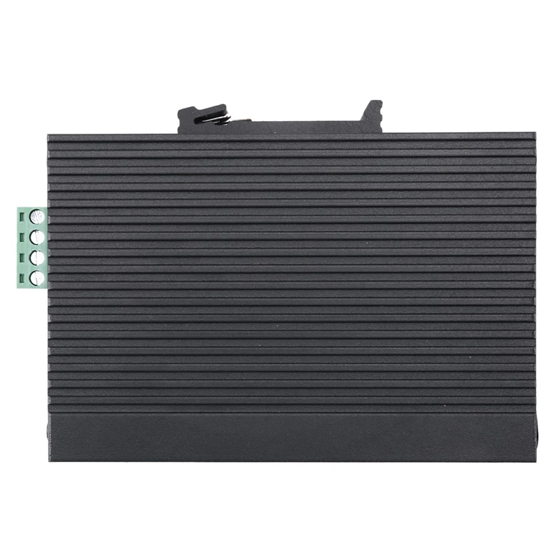 Populer-5-Port RJ45 10/100M Ethernet Desktop Switch HUB Jaringan Laptop DIN Jenis Rel