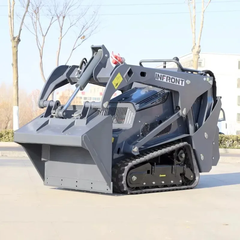 0.2 CBM Bucket Front End Skid Steer Loader Attachment Skid Steer Loader Skid Steer Bagger Mini Loader