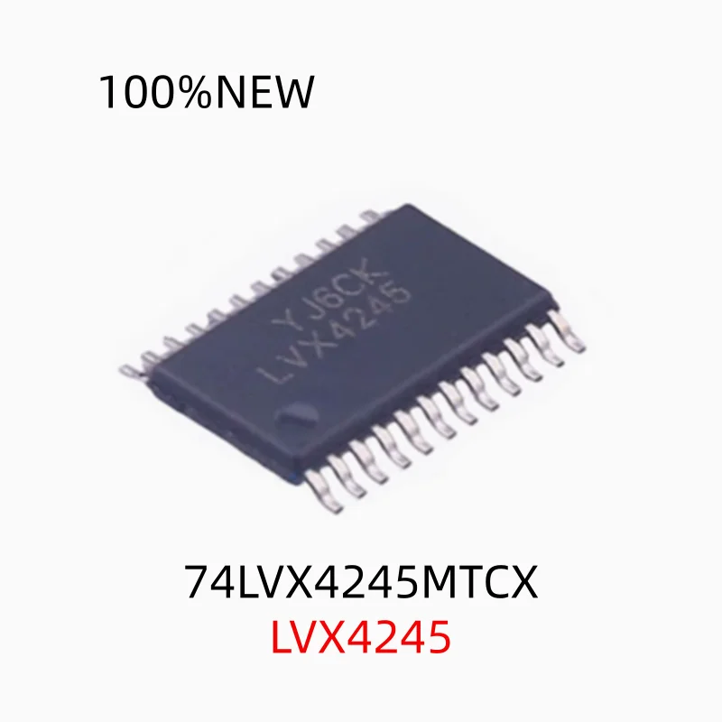 (10Pcs) 100% New 74Lvx4245Mtcx 74Lvx4245Mtc Lvx4245 Tssop-24 Converter/Level Shifter Bus Transceiver Chip Ic