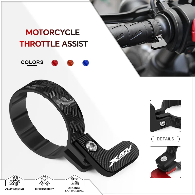 

For X-ADV 750 PCX 160 155 150 125 REBEL CM300 500 CMX1100 300 500 Motorcycle CNC Universal Handle Throttle Cruise Control Clip