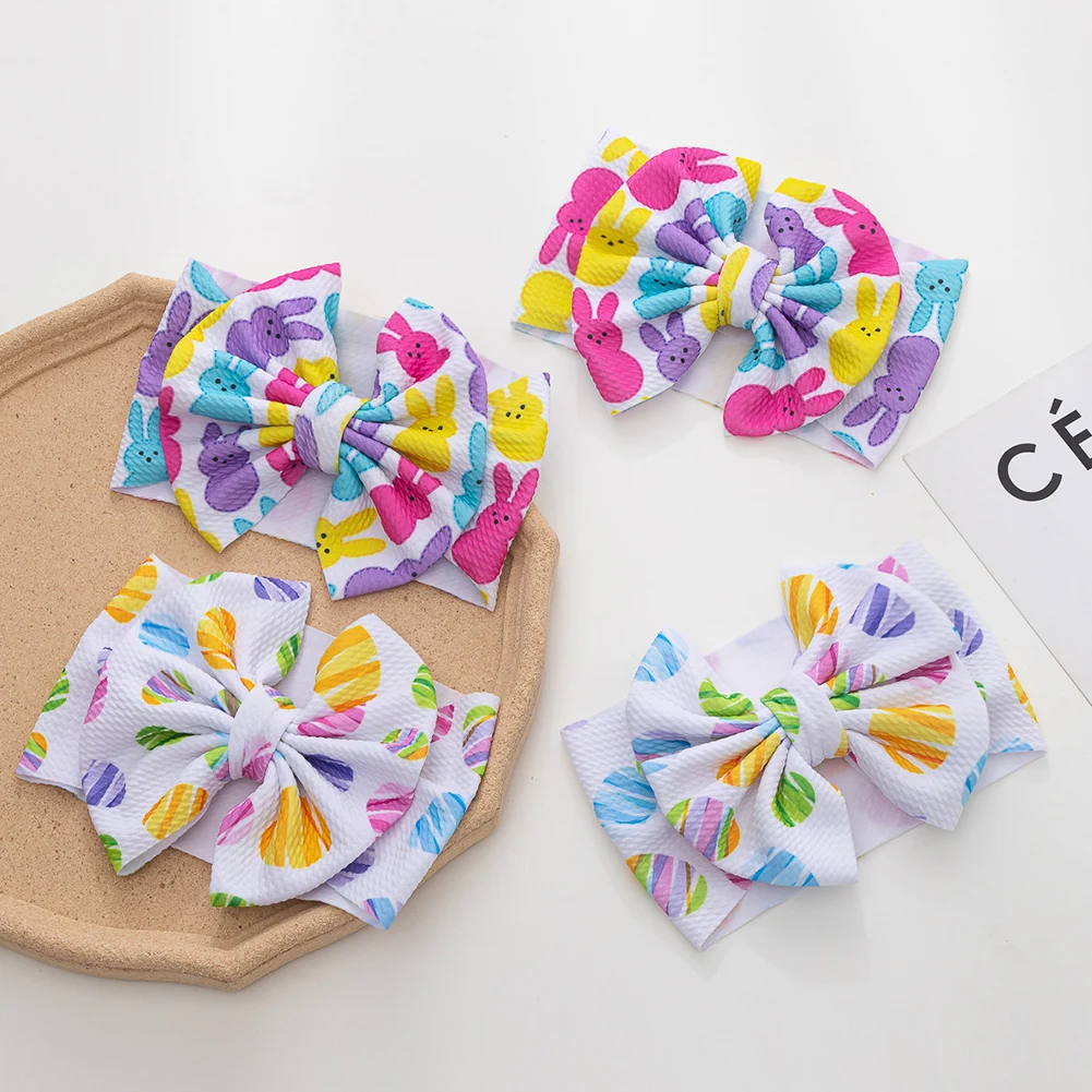 

2 шт./партия, детские повязки на голову с большим бантом