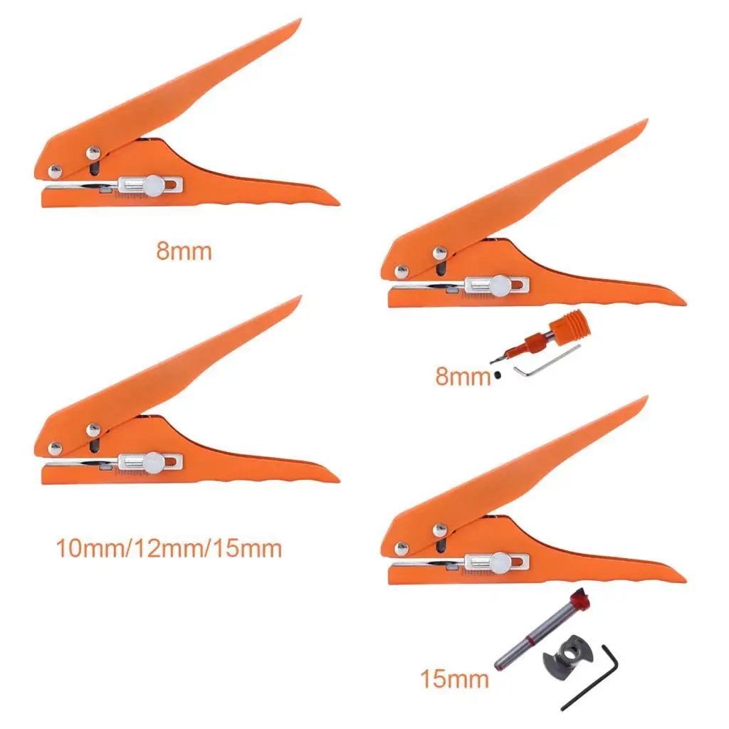 Single Hole Puncher Hole Punching Pliers for PVC Card Thin Veneer Cardboard