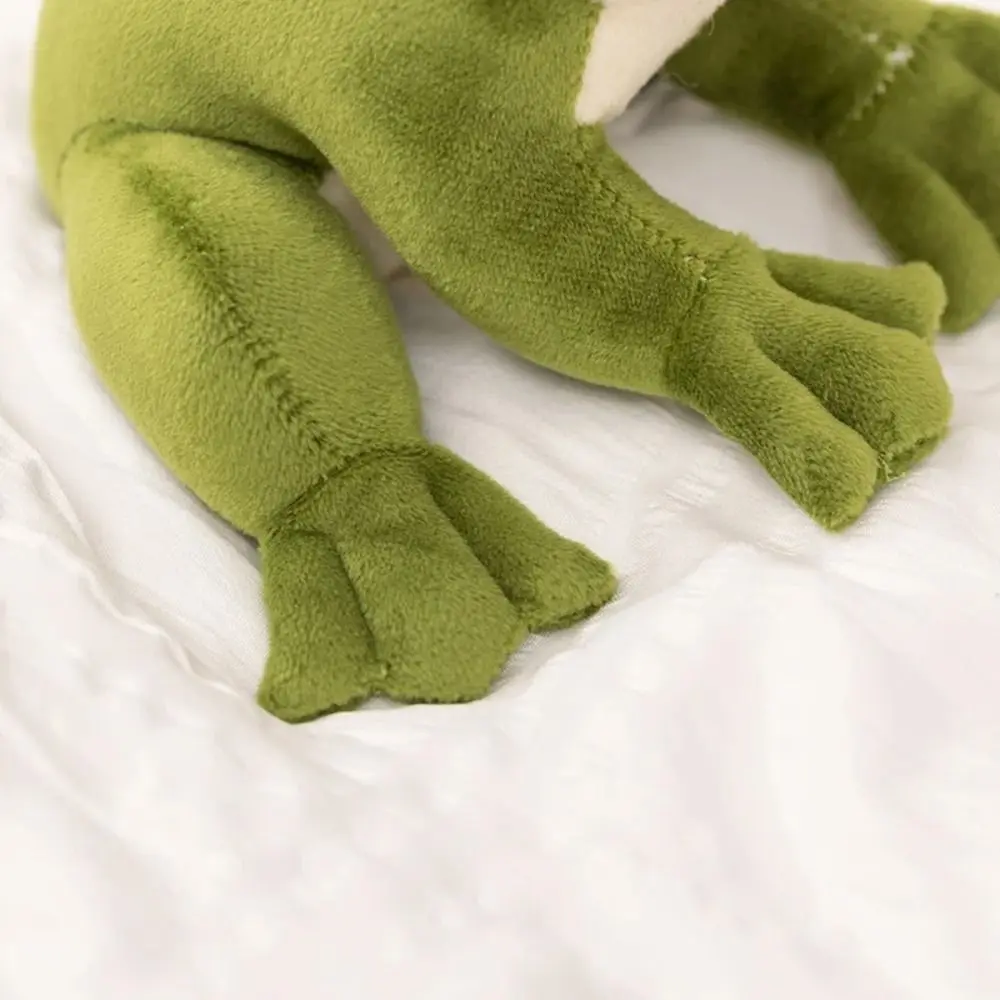 Cartoon Anime Green Frog Plush Toy Collection Soft Mini Frog Plush Doll PP Cotton Funny Cartoon Frog Stuffed Toy Christmas