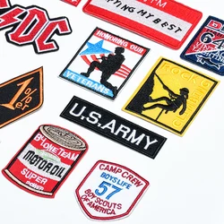 U.S.MARY Mountaineering Embroidered Patches Stickers DIY Ironing Appliques Patches for Clothing Jacket Jeans Rock Stripes