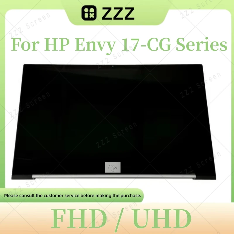 L87971-001 L87972-001 17.3" FHD 1080P For HP Envy 17m 17-cg 17m-cg LCD Screen Laptop Replacement Assembly Touch Display Panel