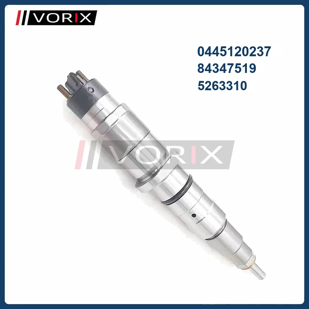 

0445120237 84347519 5263310 Common Rail Diesel Fuel Injector for Cummins CASE