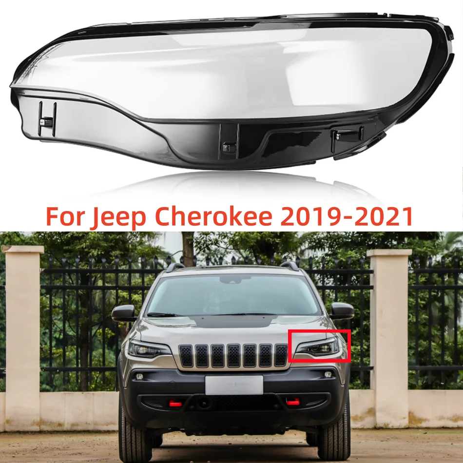 

For Jeep Cherokee 2019 2020 2021 Auto Accessories Lights Lens Shell Replace The Original Lens