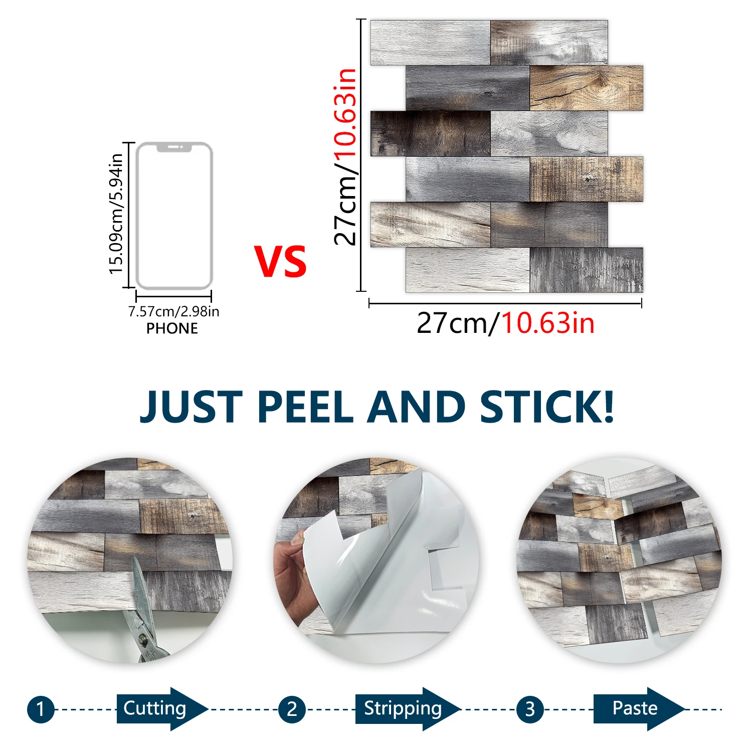 17 أنماط خاصة على شكل تنقش الخشب الحبوب ملصقات جدار النفط واقية المطبخ باكسبلاش الحمام مغسلة الفن جدارية الشارات