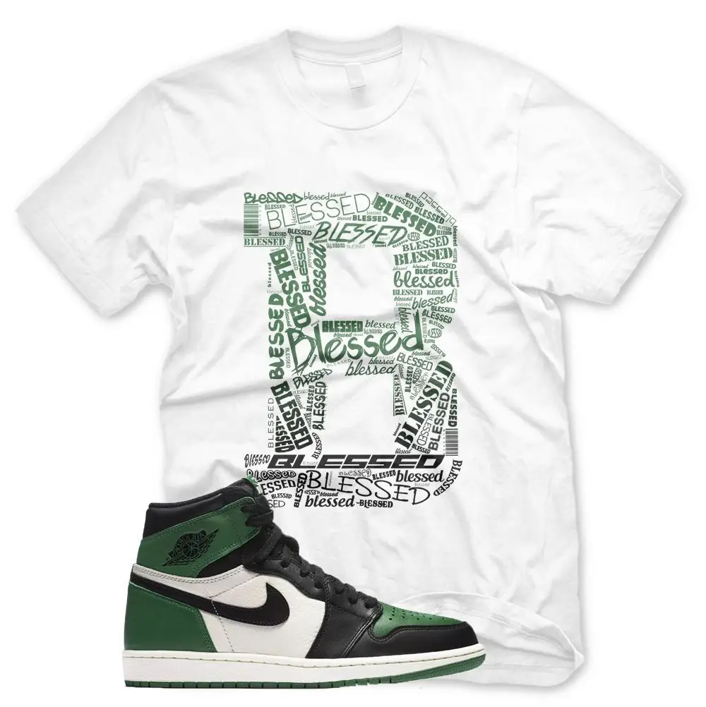 

Новая белая благородная футболка J1 Retro 1 High OG сосна