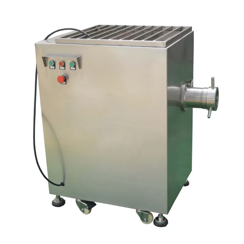 500kg/Hour Commercial Frozen Fresh Meat Mincer Electric Mixer Bowl Beef Pork Grinder Cutter Machine