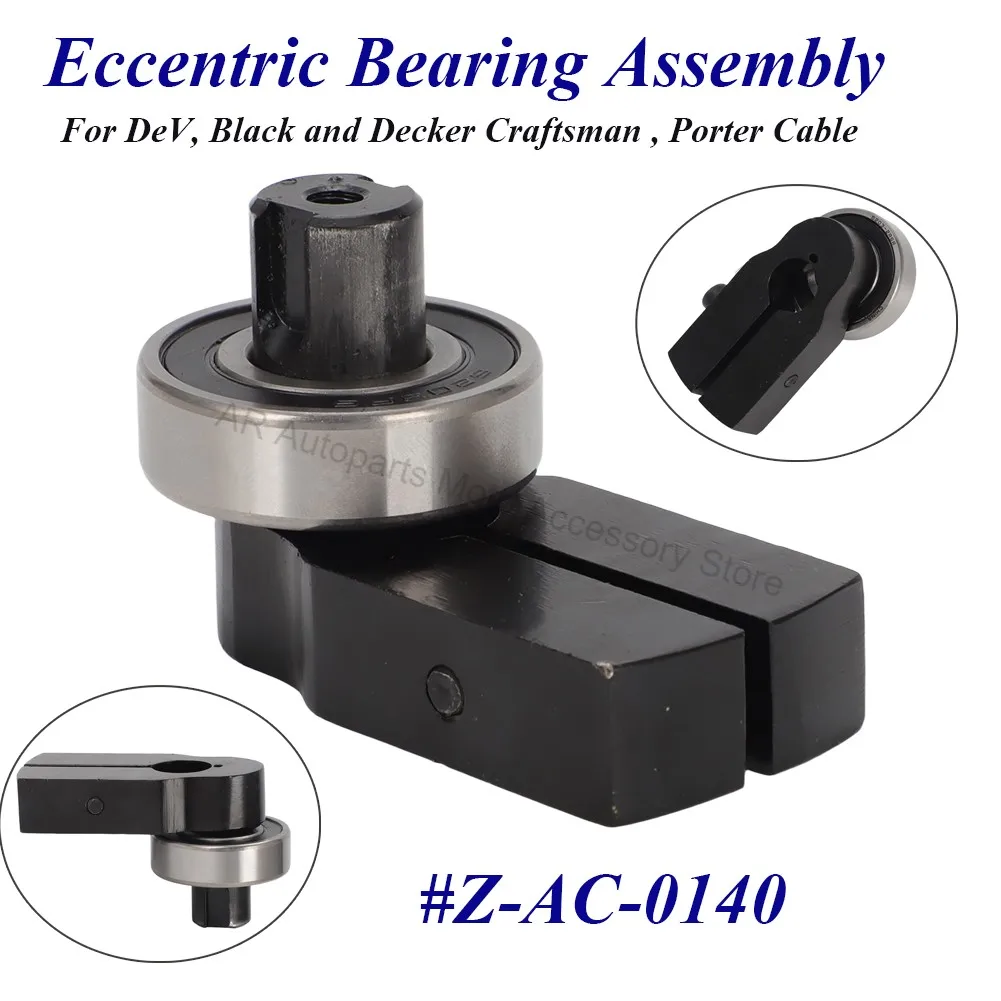 Conjunto de cojinete excéntrico del compresor de aire # Z-AC-0140 para DeV, Black and Decker Craftsman, kit completo de cable Porter