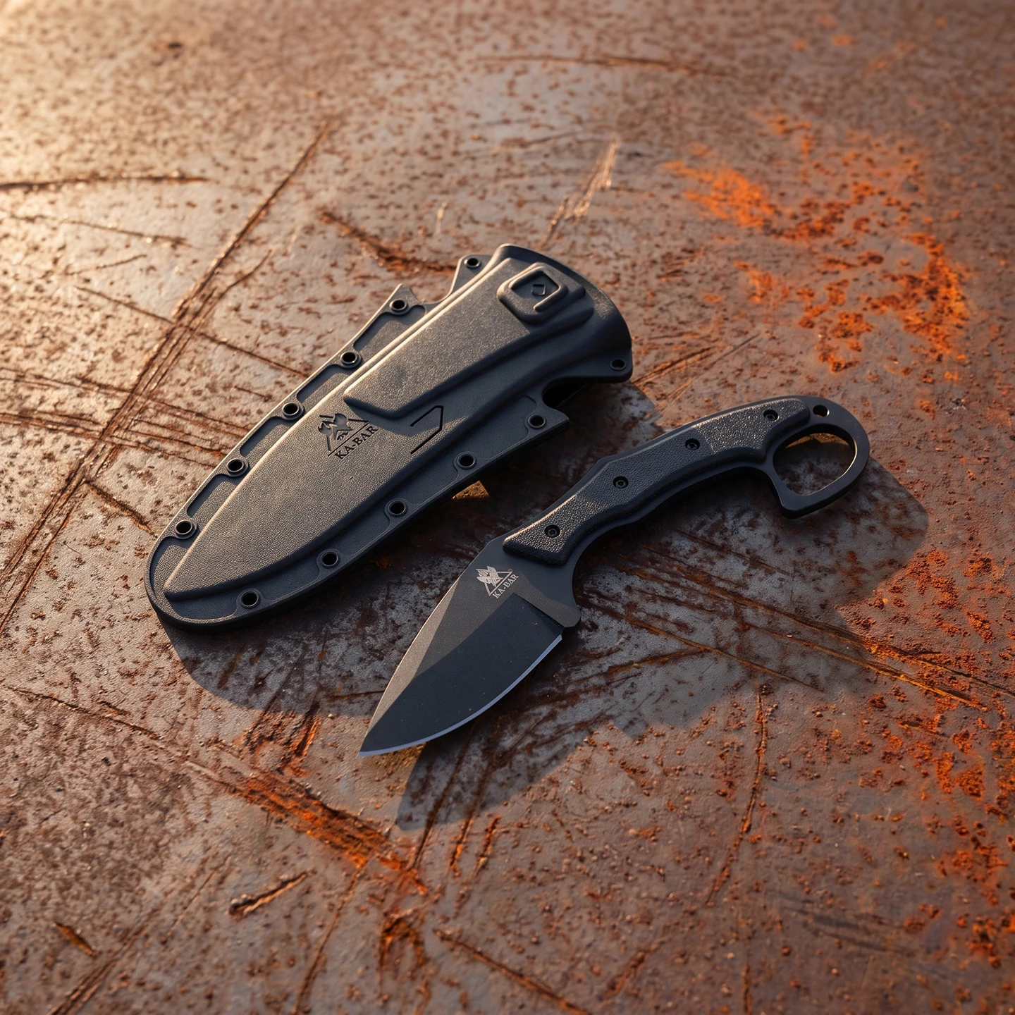 KB--2491 Outdoor Equipment Small Straight Knife Multi-purpose Tool for Camping and Hiking Compact Knife Portable K Sheath - view 4