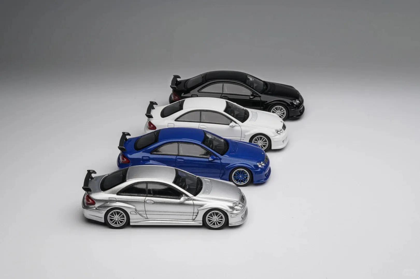 New In Stock Fine Works 1:64 Mercedes Benz Clk Dtm Amg Alloy