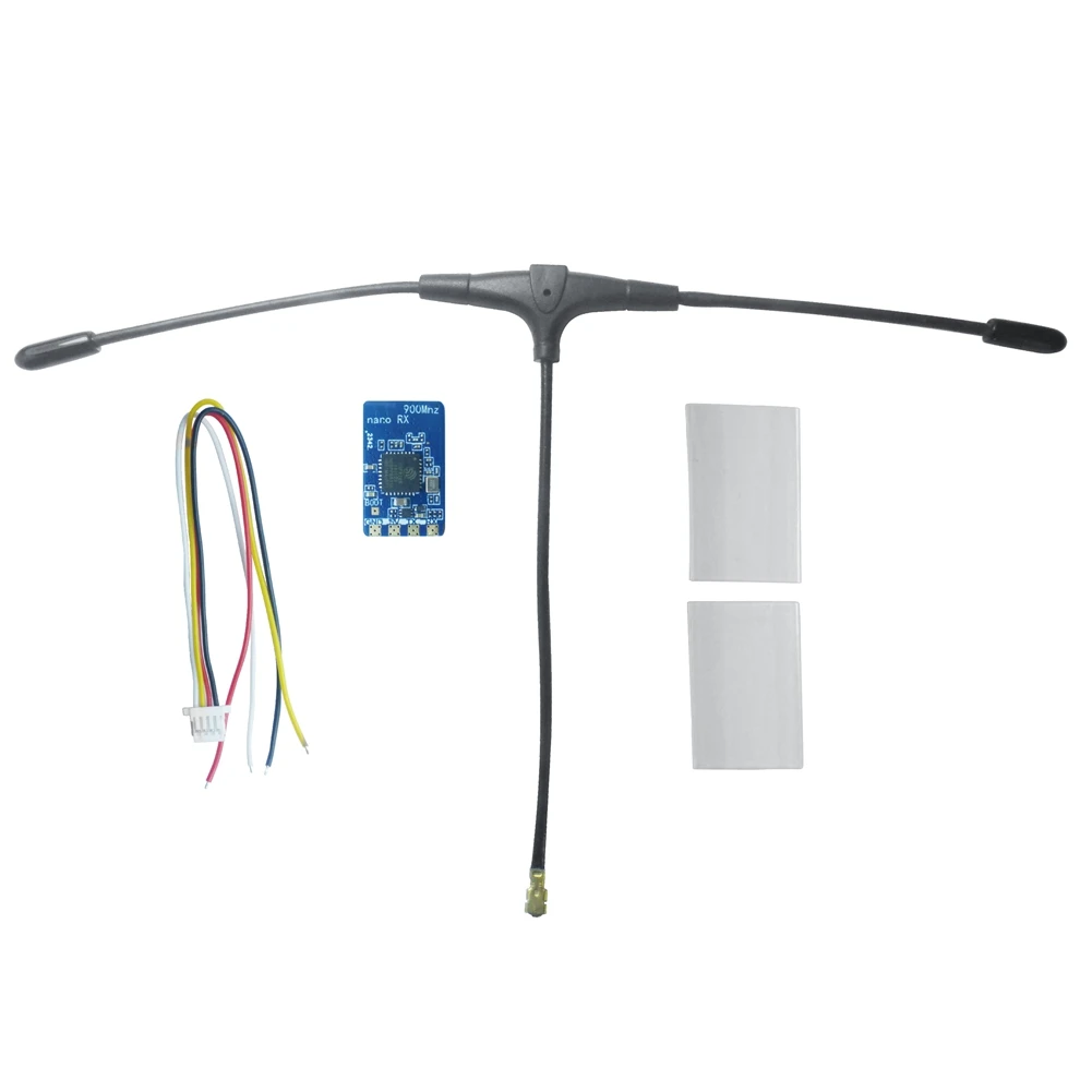 ELRS 915MHz RX NANO ExpressLRS Receiver with T Antenna Support WiFi Upgrade for Long Rang Racing Drone -T44C