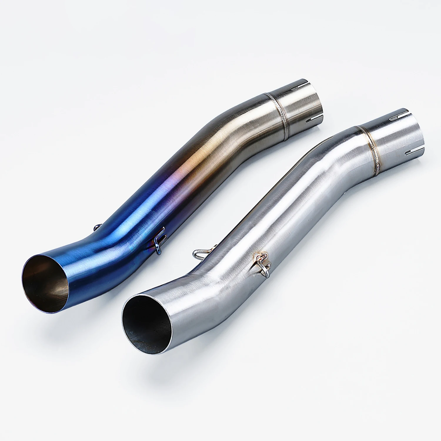 

Applicable to BJ300 BN300 TNT300 motorcycle exhaust pipe Middle connected to 51MM Stainless steel muffler