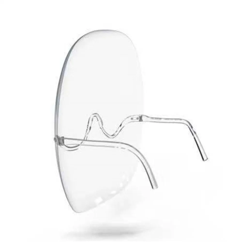 

2pcs Transparent Full Face Protective Mask Dust Proof Fog Proof Face Shield Glasses Breathable Splash Proof See Through Goggles