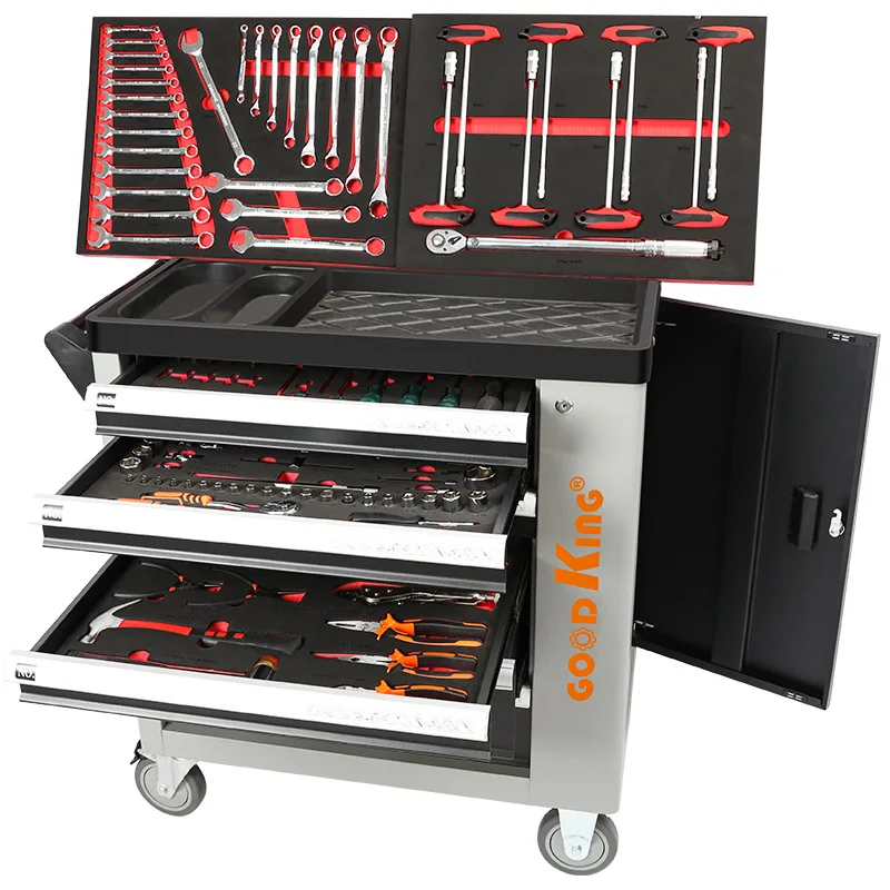 Factory direct sales gray tool cart, 6 kinds of tool plates can be matched