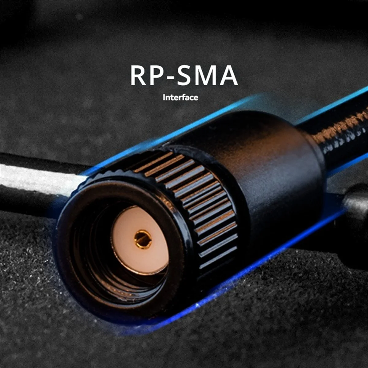 【BAAZ Veloce 】 Antenna Dual Band 2.4GHz / SUB-G 900MHz RP-SMA T-Antenna per modulo TX