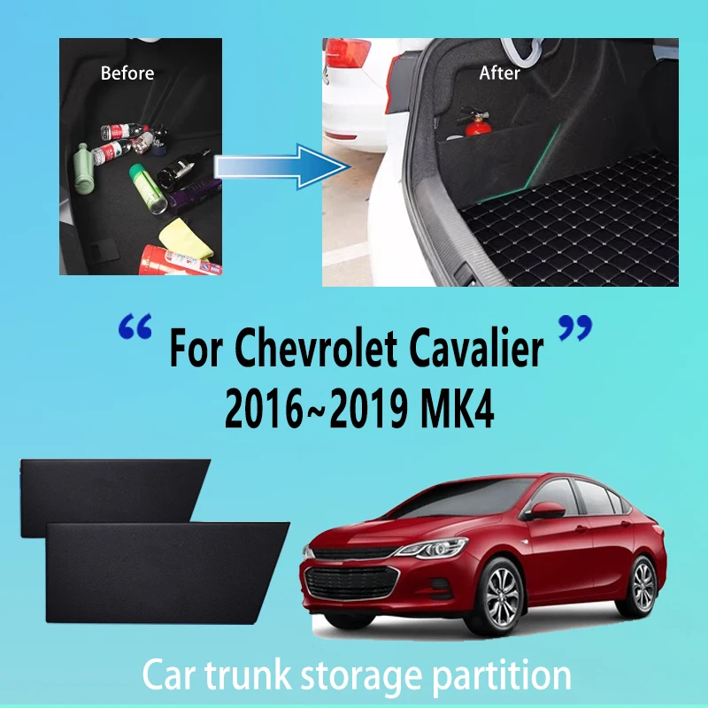 

Аксессуары для автомобиля Chevrolet Cavalier 2016-2019 (2018, 2017, 2016) MK4: многофункциональная перегородка для багажника, детали для хранения в салоне