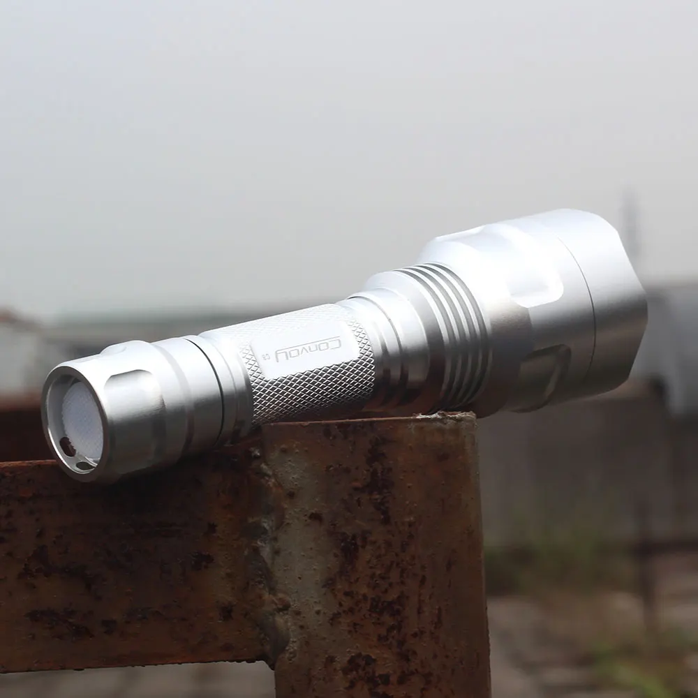 Convoy C8+ KW CSLNM1.TG LED Flashlight 4 Modes /12 Modes Torch powered by 18650 Lantern For Camping Light Outdoor Emergency