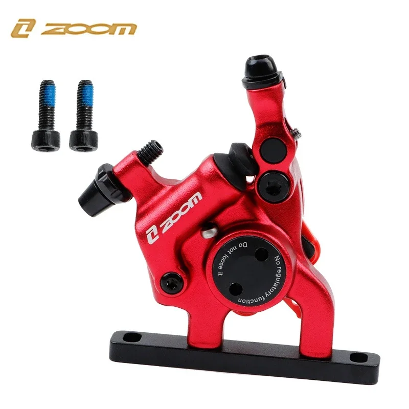 

ZOOM Road Bicycle Disc Brake Caliper Mechanical Line Pulling Clamp Hydraulic Anodized Bike Parts