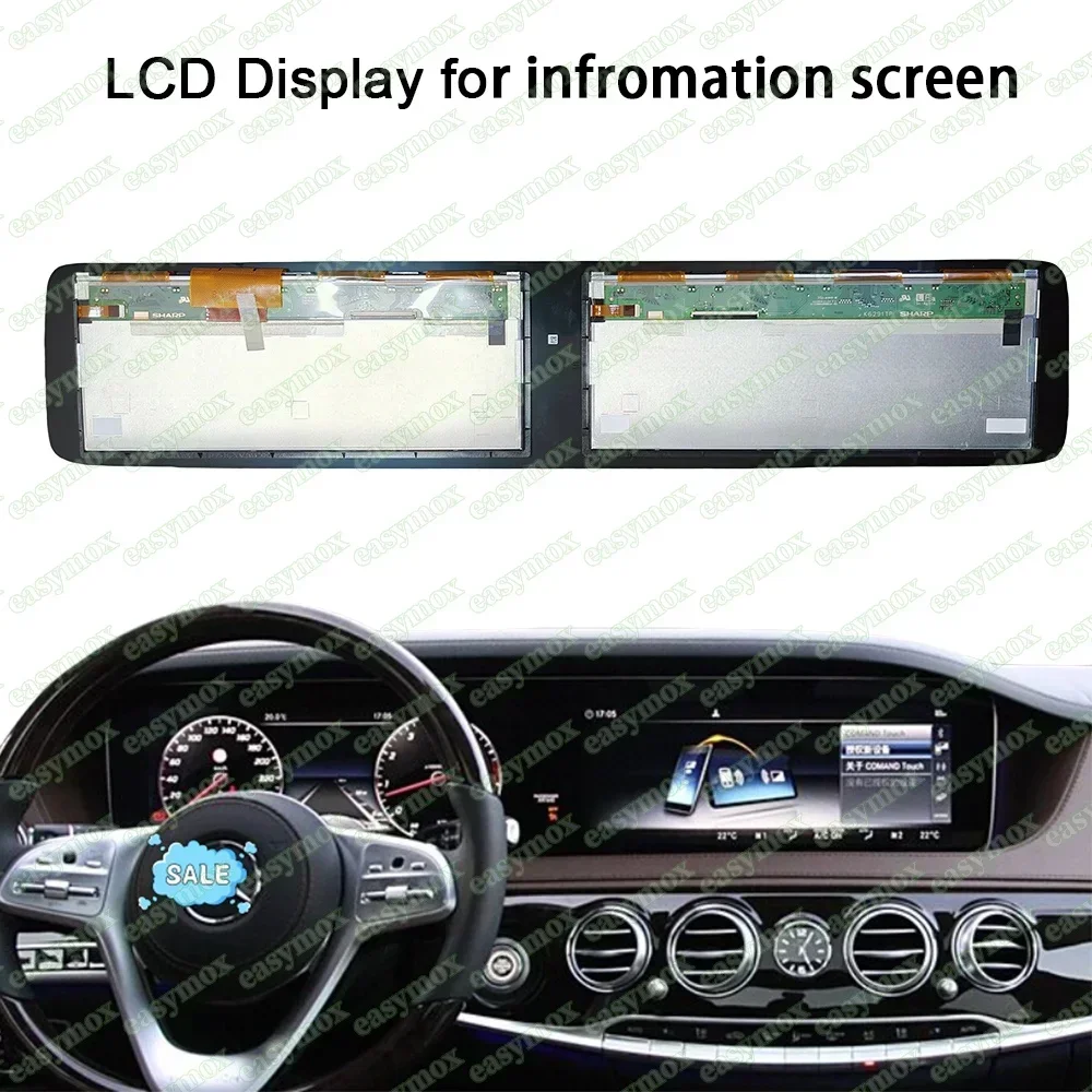 LCD Display for Mercedes-Maybach S680 4MMATIC S450 S560 S650 2018 2019 2020 Dashboard Nav GPS Screen Repairment